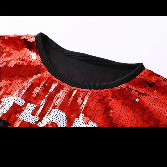 Sale‼️Atlanta falcons sequin dress - Picture 9 of 10